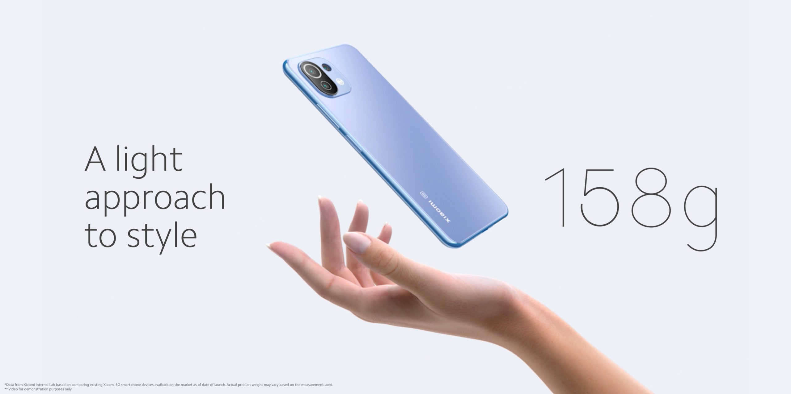 Xiaomi Mi 11 Lite Голубой Купить Спб