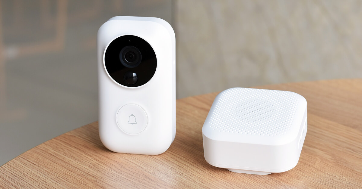 xiaomi smart doorbell with wifi hd camera and face recognition received a new coupon in the eu stock xiaomi planet