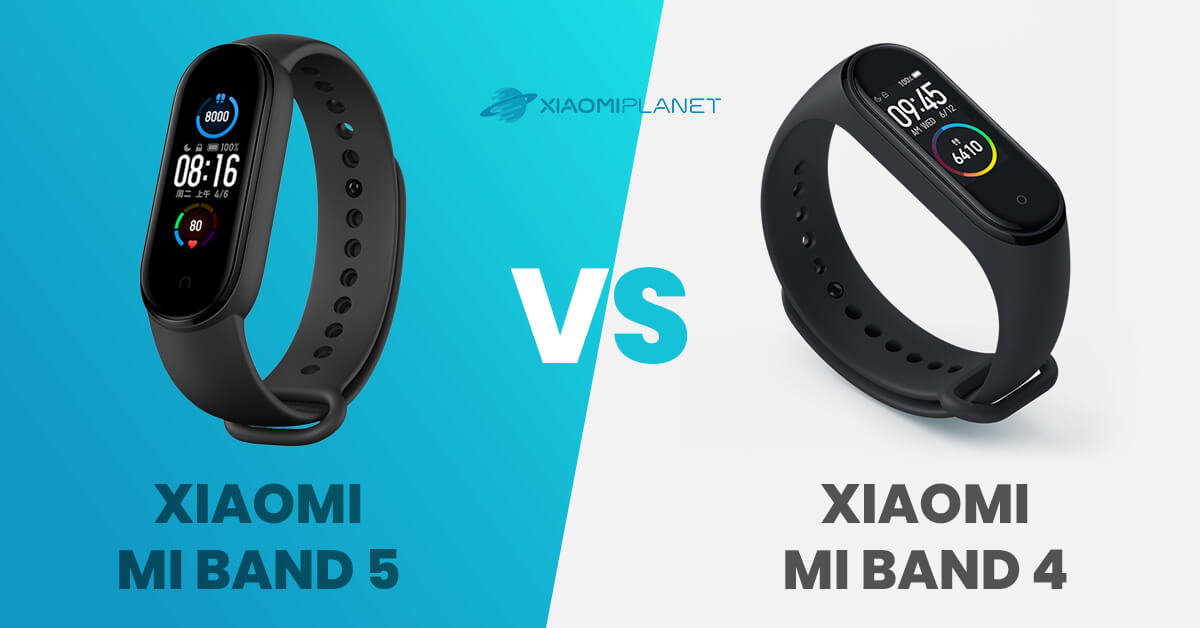 Xiaomi Mi Band 5 vs Mi Band 4: ce sont les principales différences
