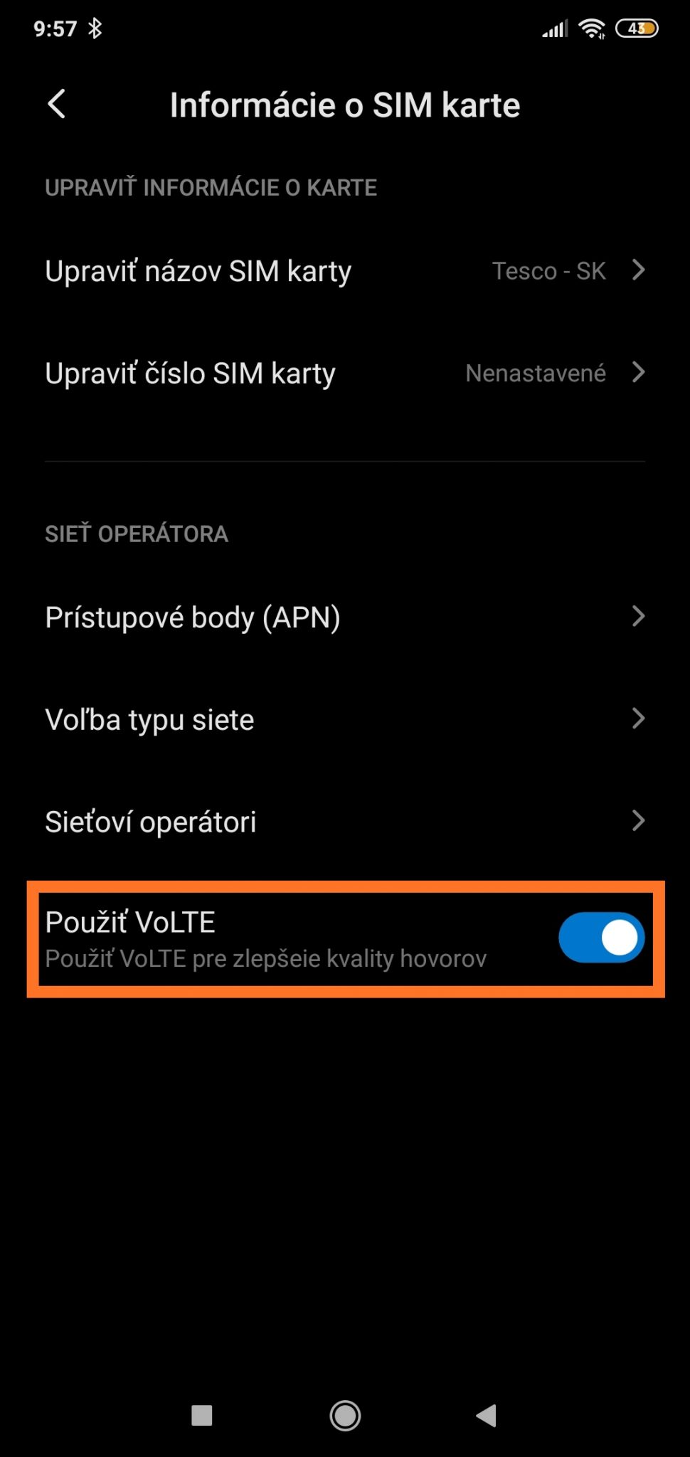 Что значит в телефоне volte как отключить