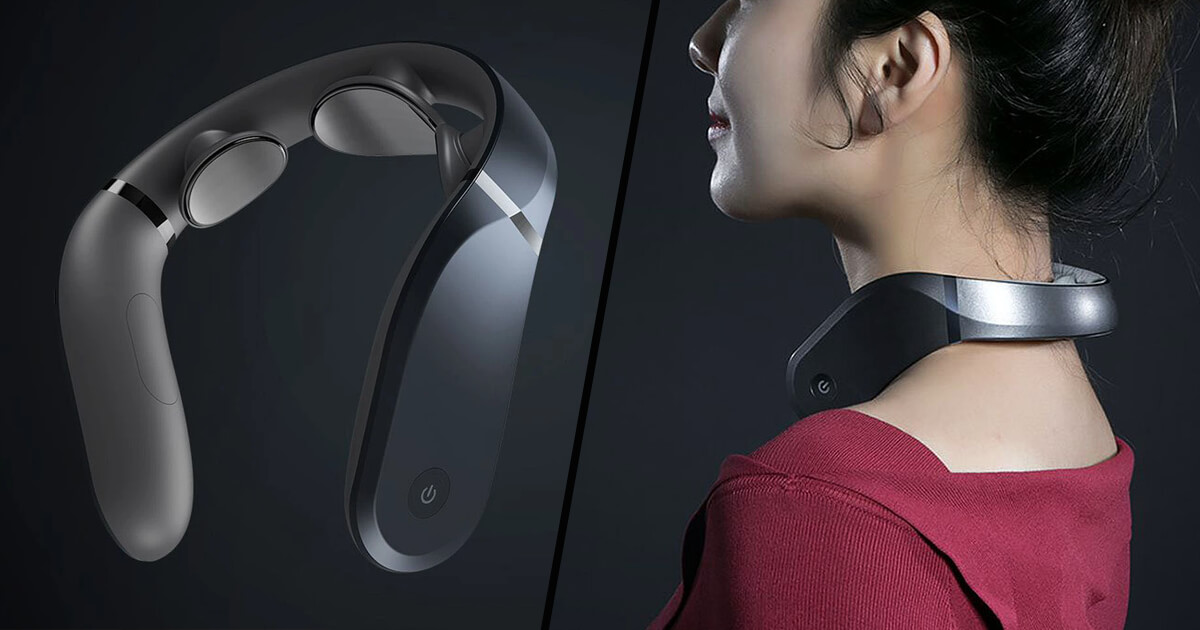 gizlice yelpaze avantajlı  Xiaomi Jeeback G2 neck massage device will relieve you of neck pain