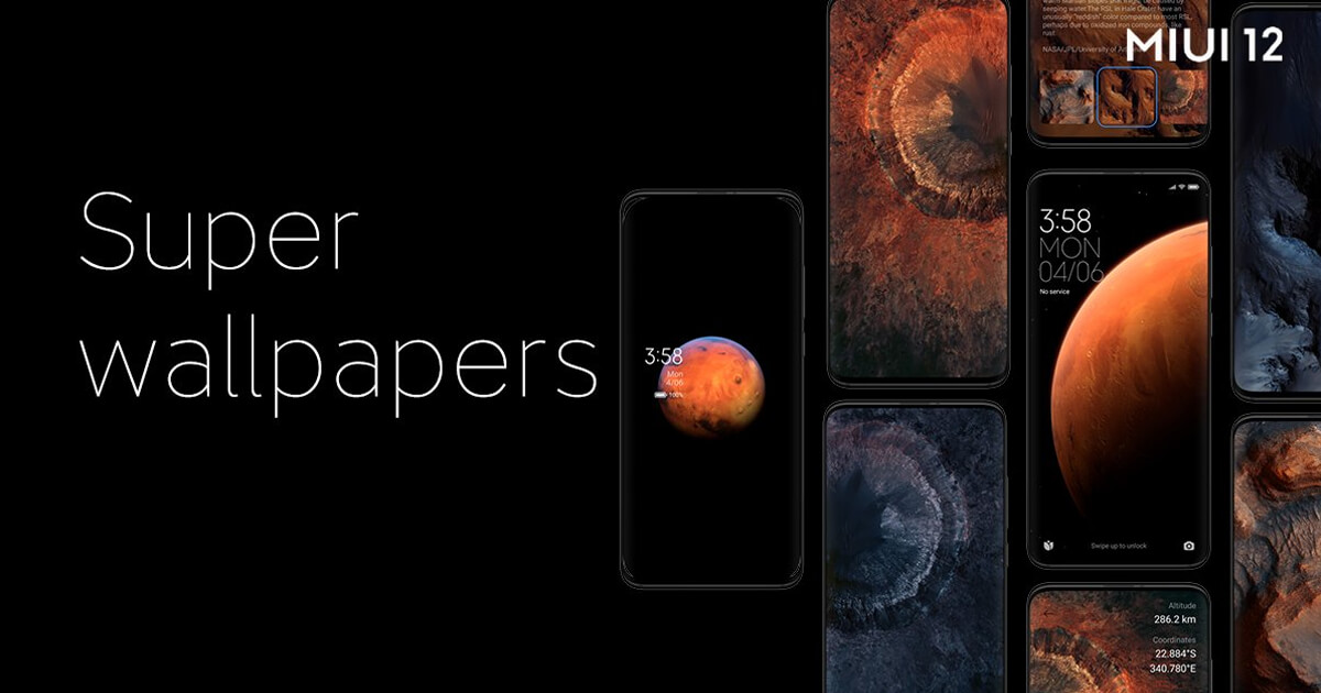 List of smartphones that support the new Super Wallpapers in MIUI 12