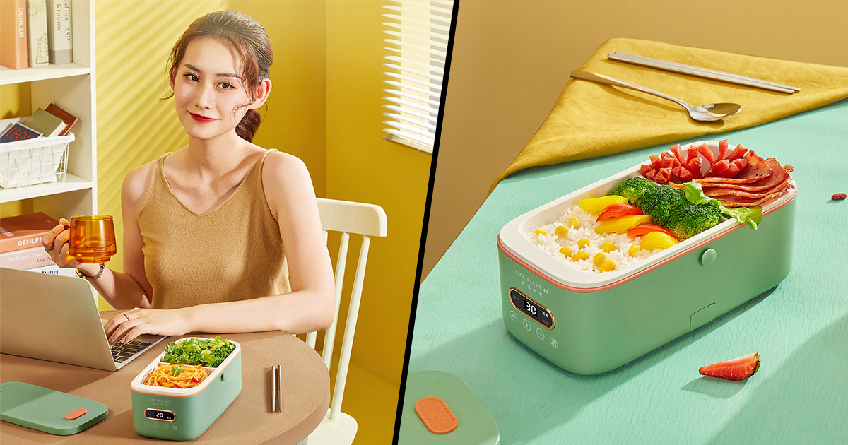 Xiaomi Life Element Lunch Box non solo può riscaldare, ma anche cuocere il  cibo