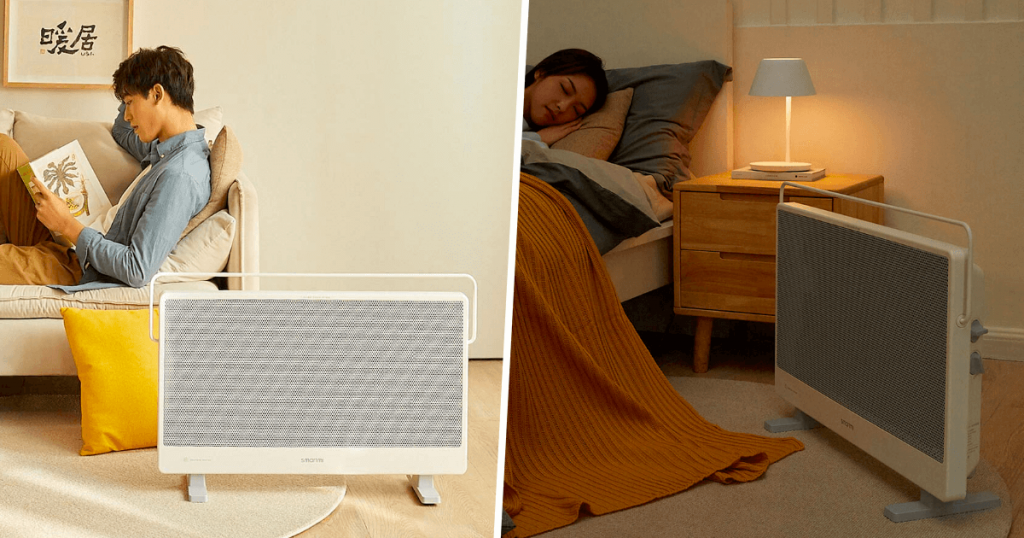 Radiateur Intelligent Xiaomi à Graphène - Connexion Wi-Fi/app, Chauffage Rapide Et économe - Design Moderne, Pour Intérieur - 2