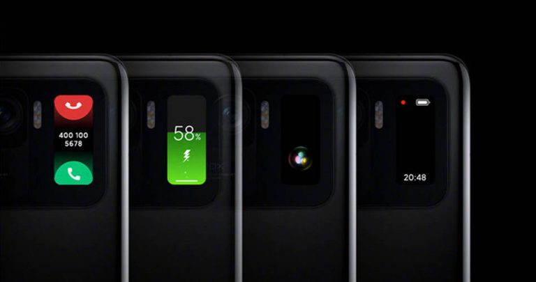 Xiaomi Mi 11 Ultra mini displej