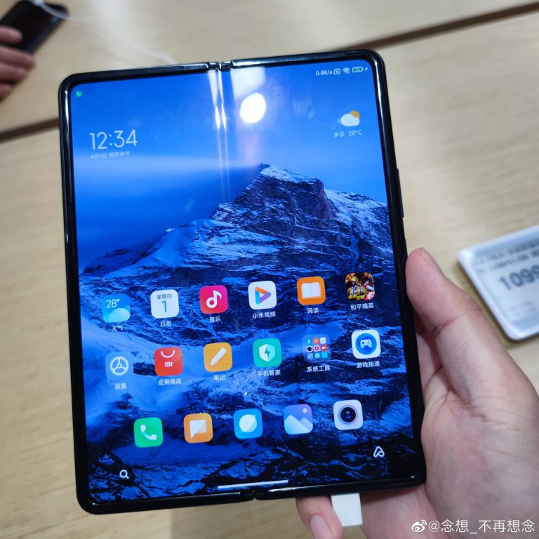 Xiaomi Mi MIX Fold 2 is due to come later this year with a camera on