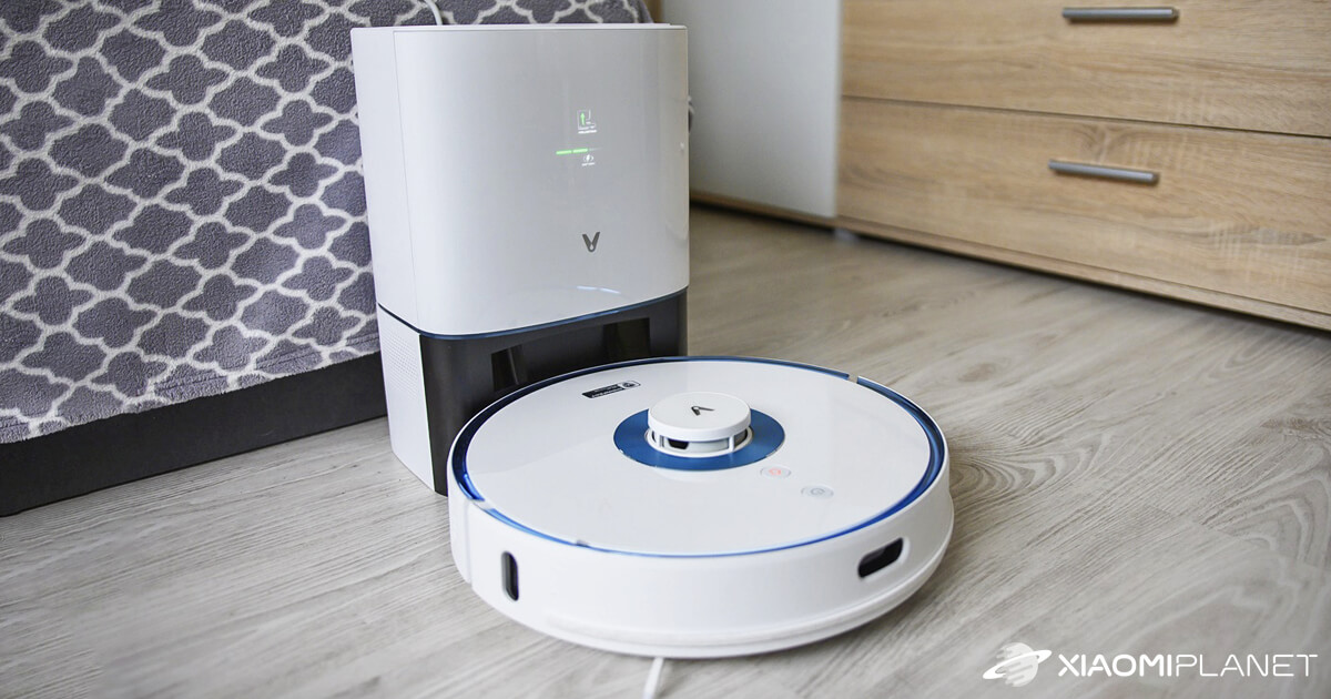 The VIOMI S9 robotic vacuum cleaner is the first to empty itself