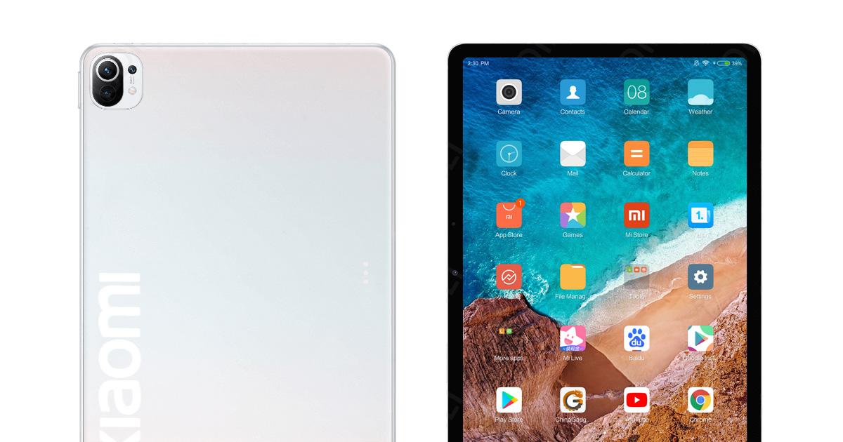 Xiaomi Mi Pad 5 appeared on a real sketch - Xiaomi Planet