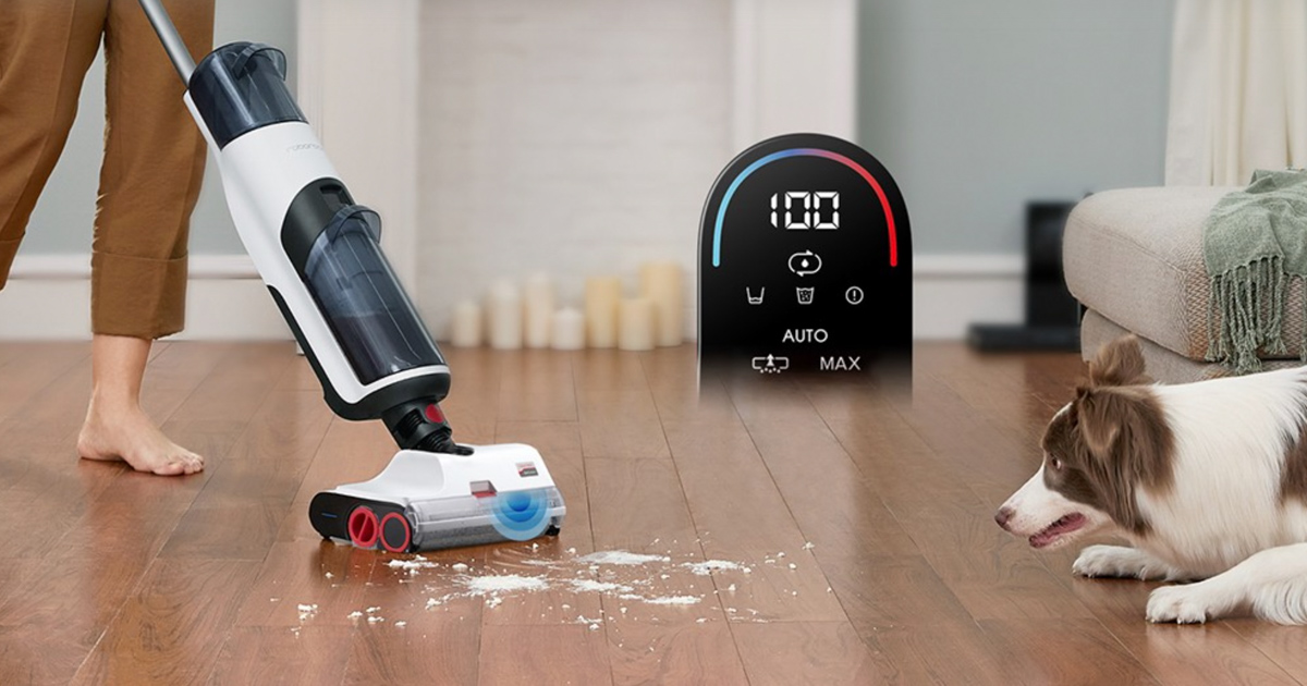 Roborock Dyad is a powerful wet and dry vacuum cleaner. In the EU stock for  the lowest € 320 - Xiaomi Planet