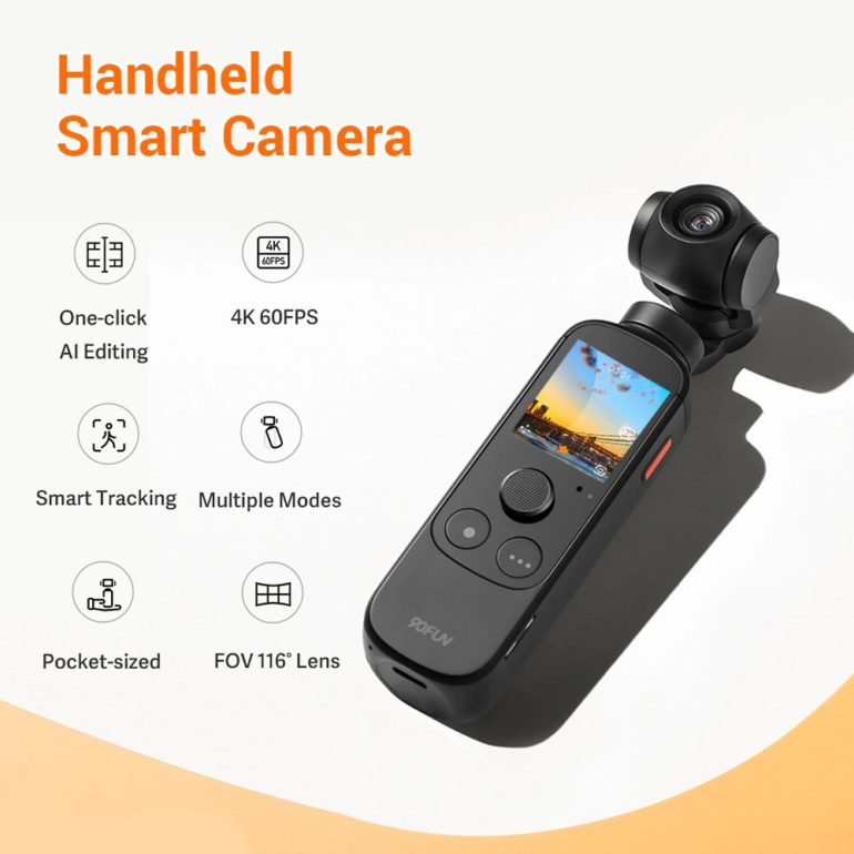 90FUN Capture 1 je 4K kamera s cenou pod 100 € v EÚ - Xiaomi Planet