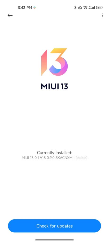 Xiaomi MIUI китайская версия
