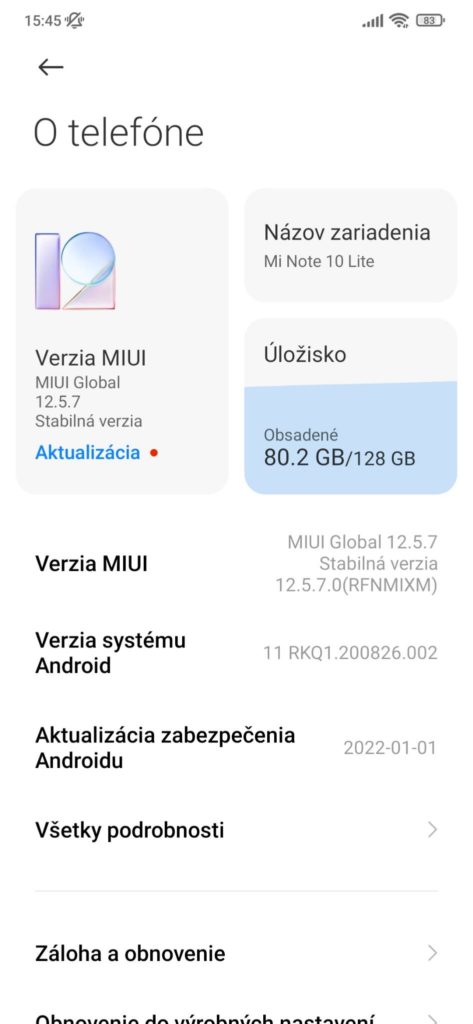 Глобальная версия Xiaomi MIUI