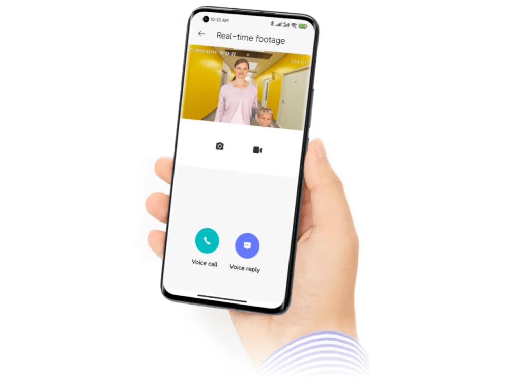 Xiaomi Smart Doorbell 3S und Echtzeitbenachrichtigungen