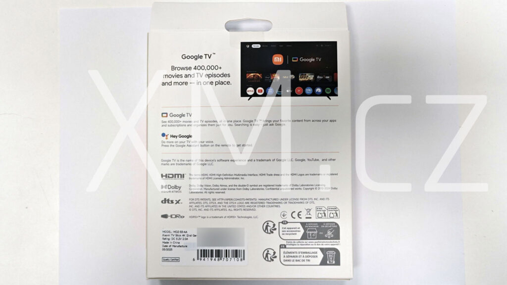 Xiaomi TV Stick 4K 2. generácie