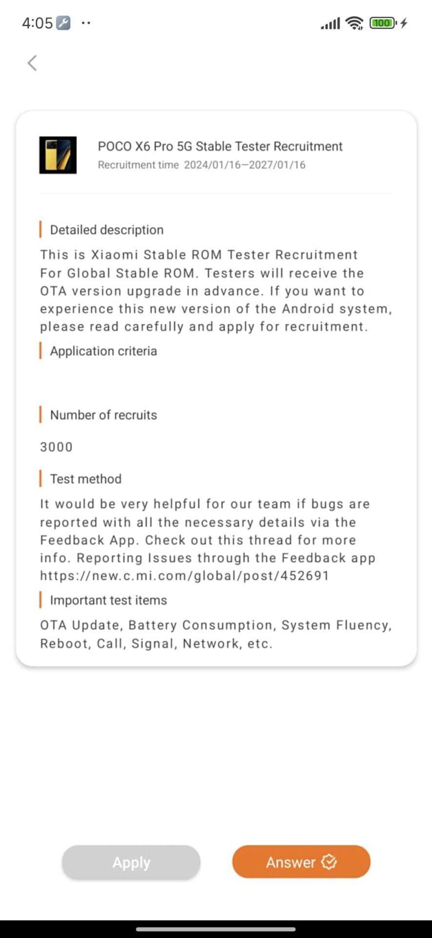 HyperOS 3 Global Beta Testing