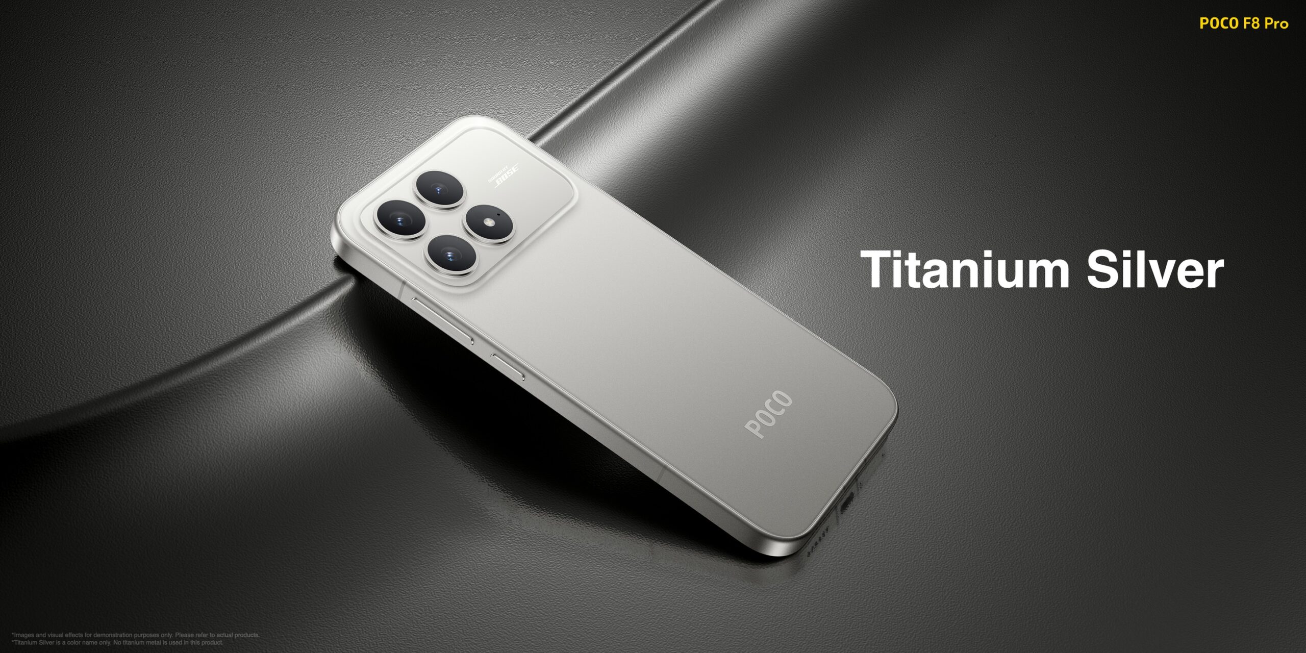 POCO The F8 Pro is here: BOSE sound and prices that destroy the