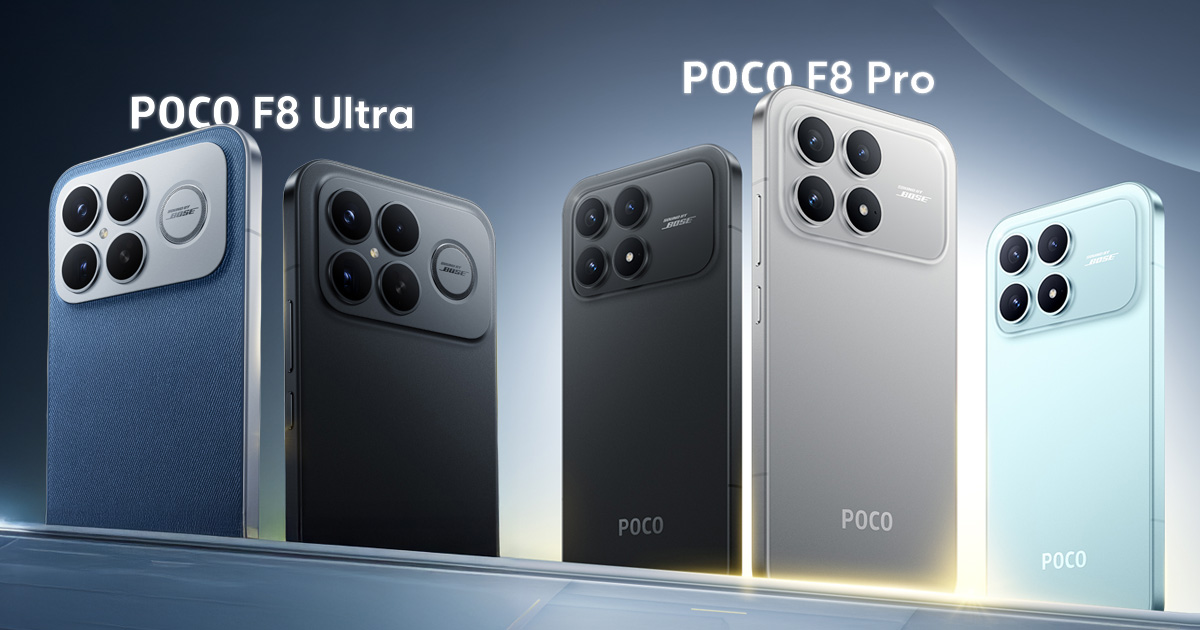 POCO F8 Pro ライトブルー 6210mAh AnTuTu 320万点で7万円台。「POCO F8 Pro」が日本/グローバル発売