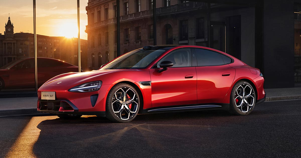 Nový facelift Xiaomi SU7