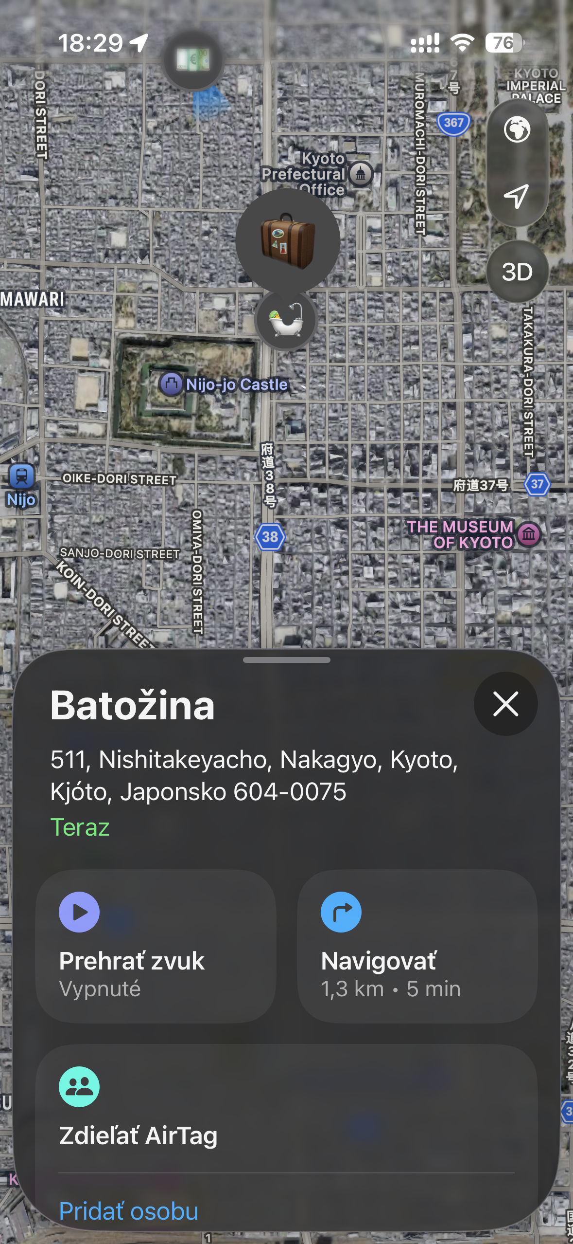 Xiaomi Tag (vs Apple AirTag) v sieti Apple Find My