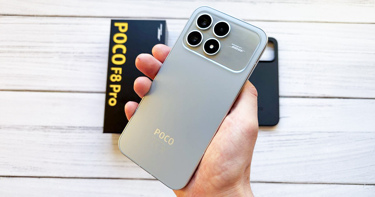 POCO The F8 Pro is here: BOSE sound and prices that destroy the