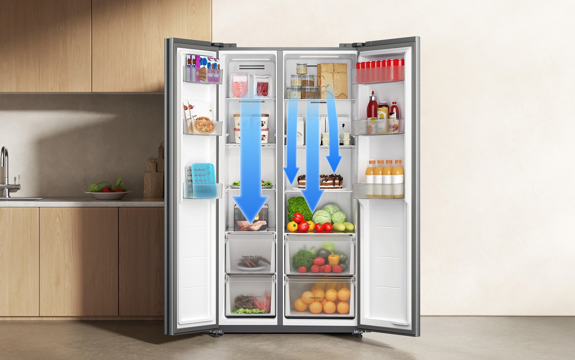 Xiaomi Mijia Refrigerator Side-by-Side 621L