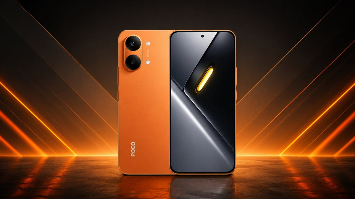 Chinese giant POCO X8 Pro Max in a new incredible orange color, we