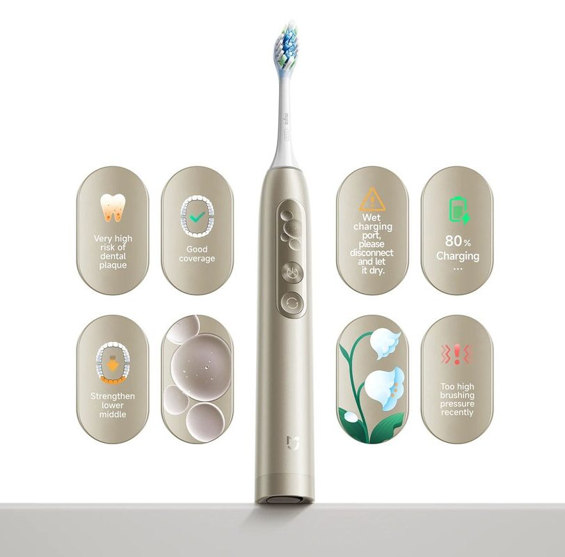 Funkcie Mijia Smart Multi-oscillation Electric Toothbrush Pro