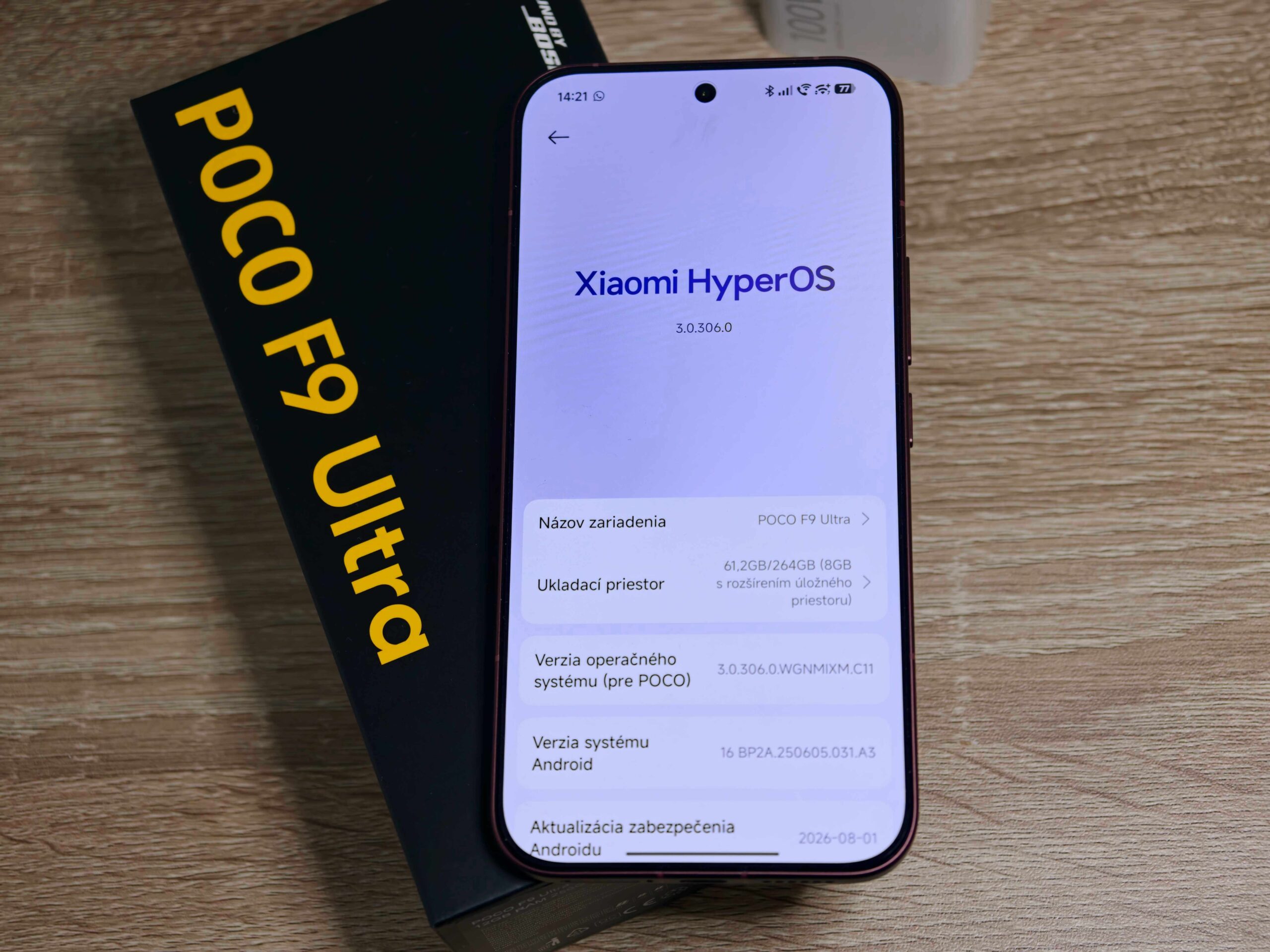 POCO F9 Ultra objednaný z Gshoppera