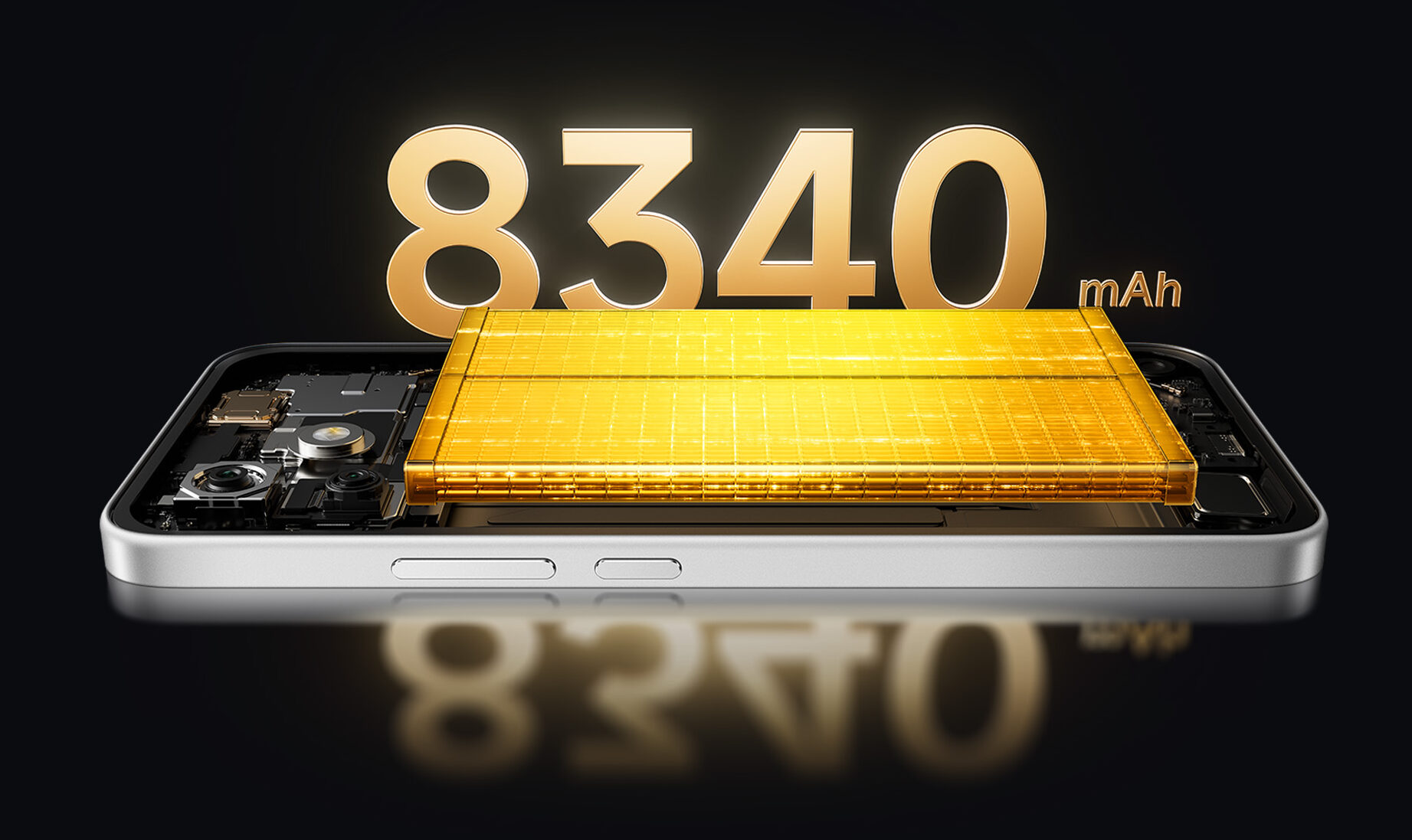 Batéria POCO X8 s kapacitou 8340 mAh