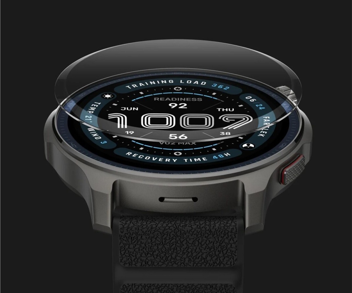 Amazfit Balance 2 so zafírovým sklom
