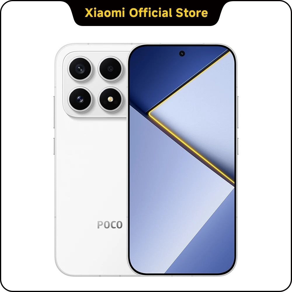 POCO X8s v bielej farbe