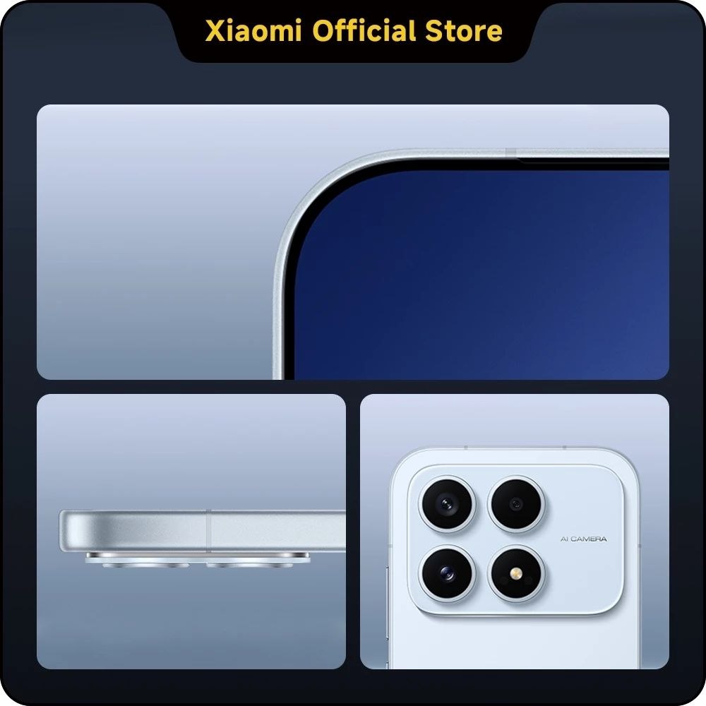 Detail rámu a fotomodulu POCO X8s