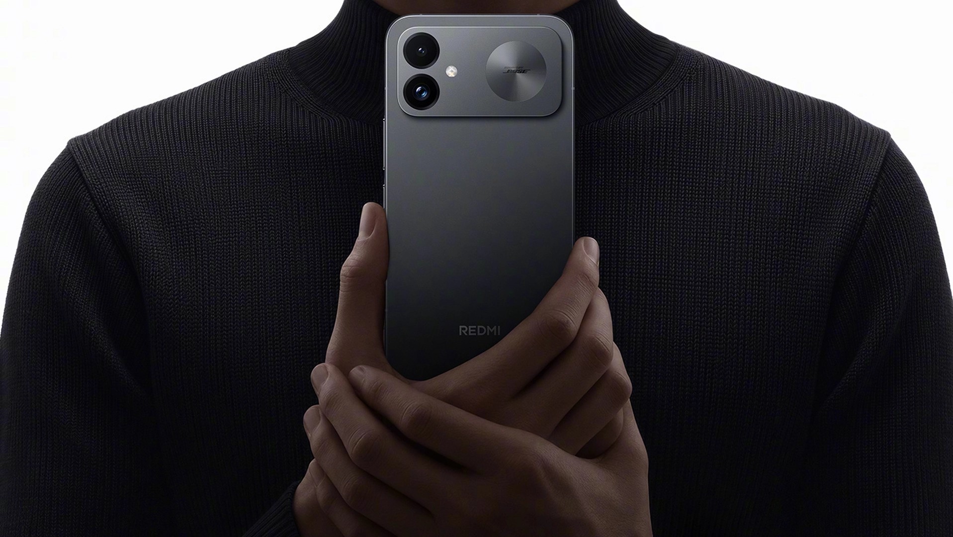 Redmi K100 v čiernej farbe
