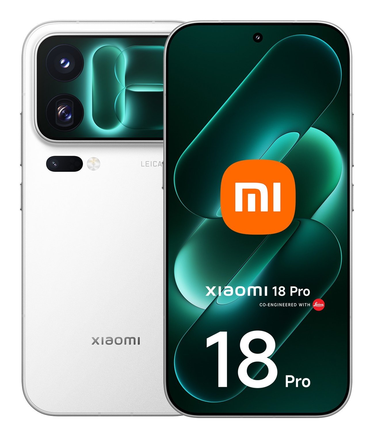 Globálny Xiaomi 18 Pro v bielej farbe