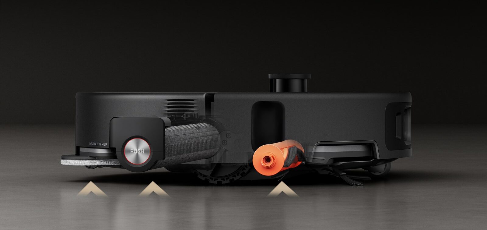 Xiaomi Robot Vacuum 6 Max s valcovým mopom a dvoma bočnými kefkami