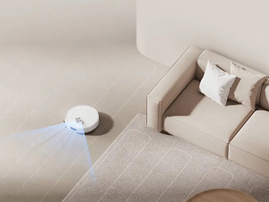Xiaomi Robot Vacuum S40 mapuje byt laserom
