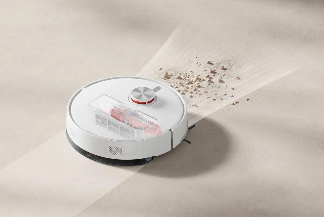 Xiaomi Robot Vacuum S40 vysáva prach a nečistoty
