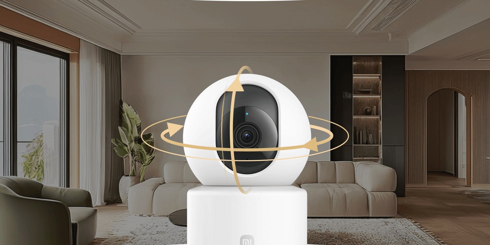 Xiaomi Smart Camera C201 sa otočí o 360°