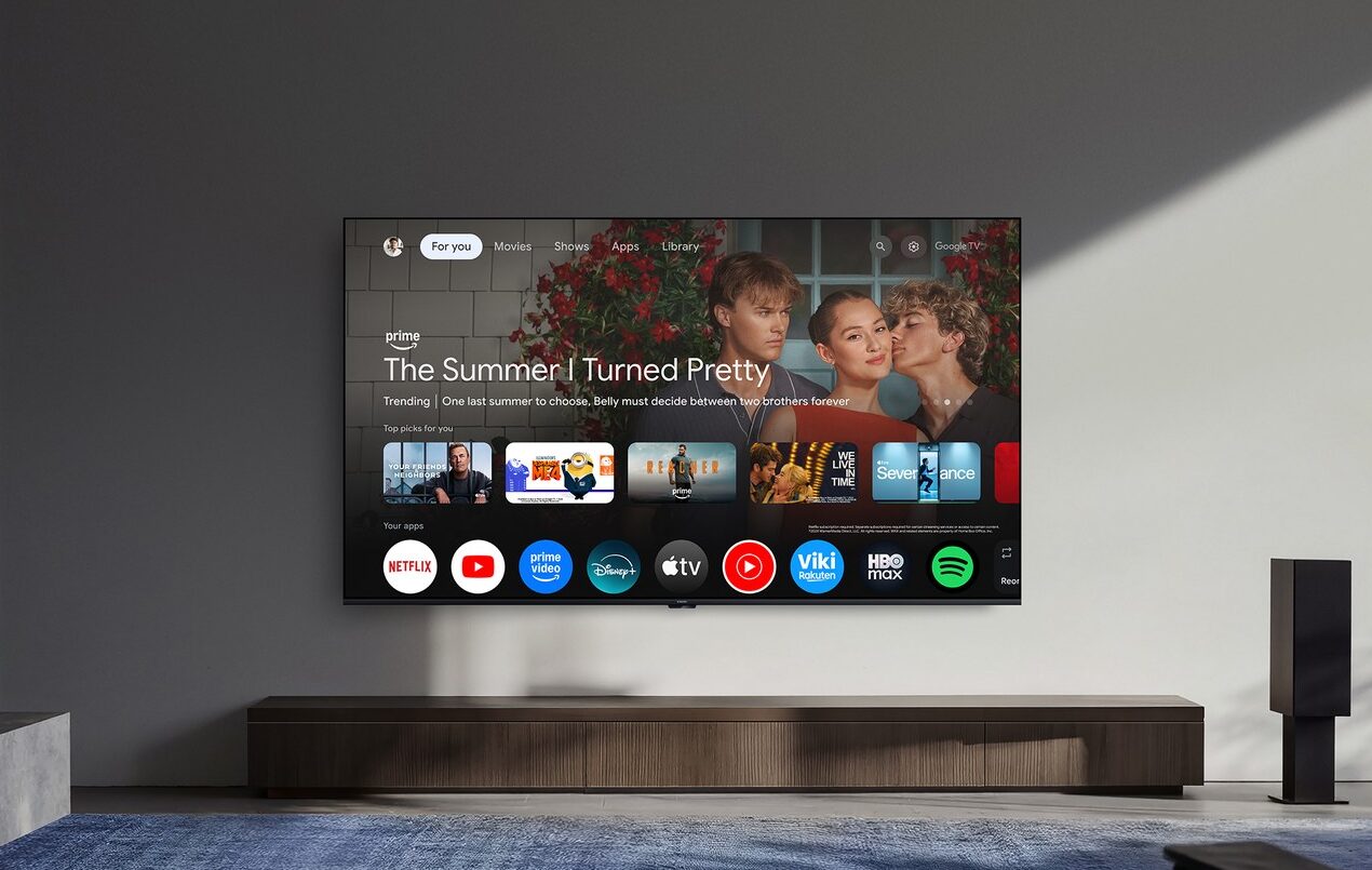 Google TV na televizi Xiaomi TV X Mini LED